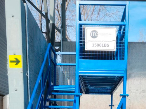 Mezzanine industriel