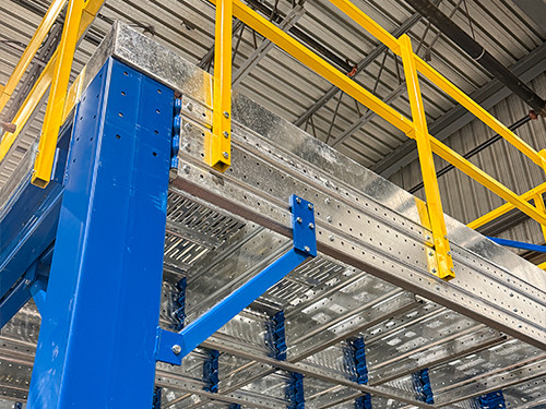 Mezzanine Structurelle en Acier – Fabrication Sur Mesure - Groupe ITC